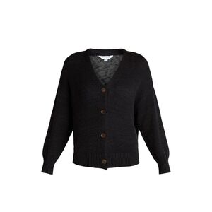 Time and Tru Black Soot Cardigan